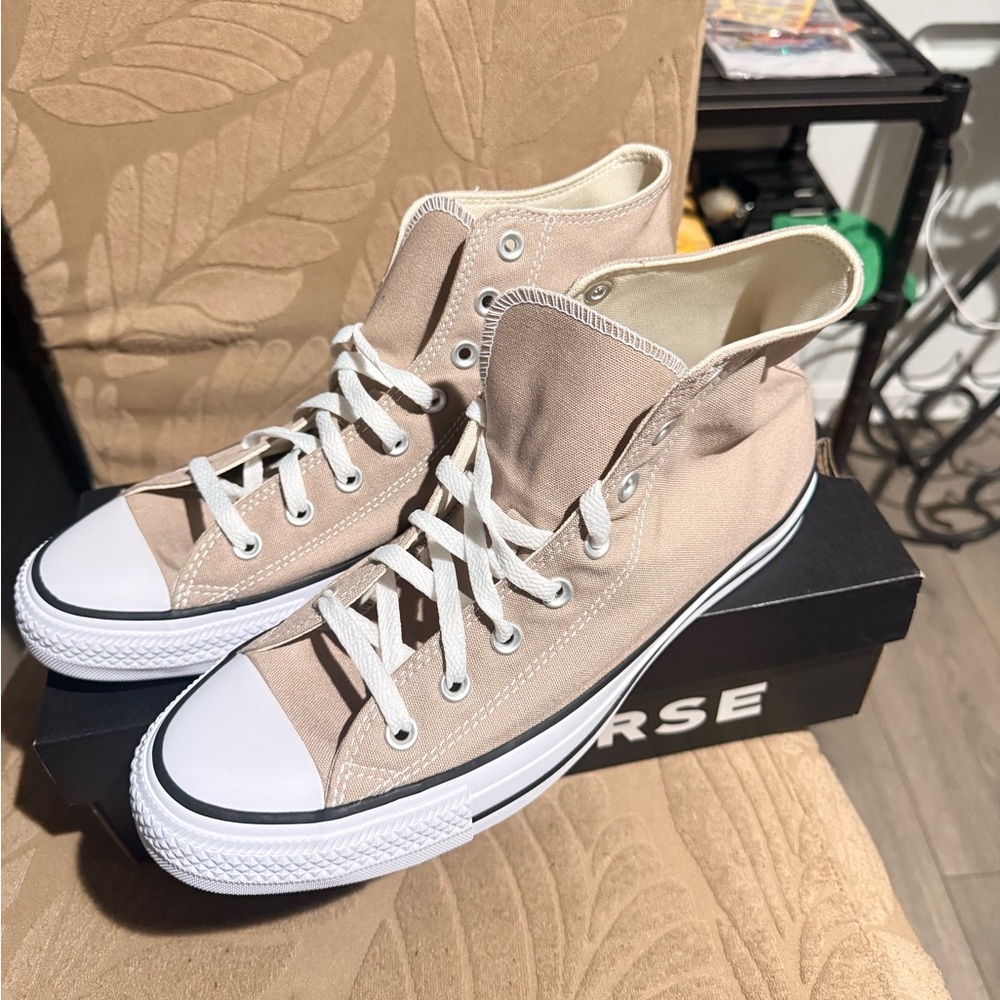 Converse Tan‎ High-Top Boat Shoes